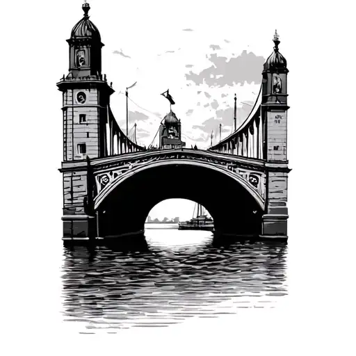 Bridge wilhelmshaven tattoo design idea