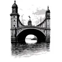 Bridge wilhelmshaven tattoo design idea