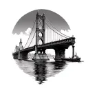 Bridge wilhelmshaven tattoo design idea