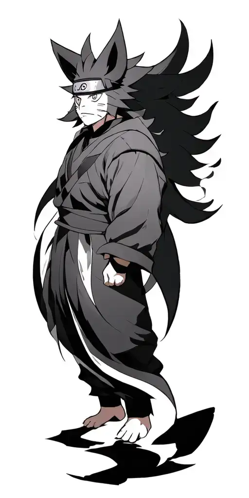 Kurama naruto tattoo design idea