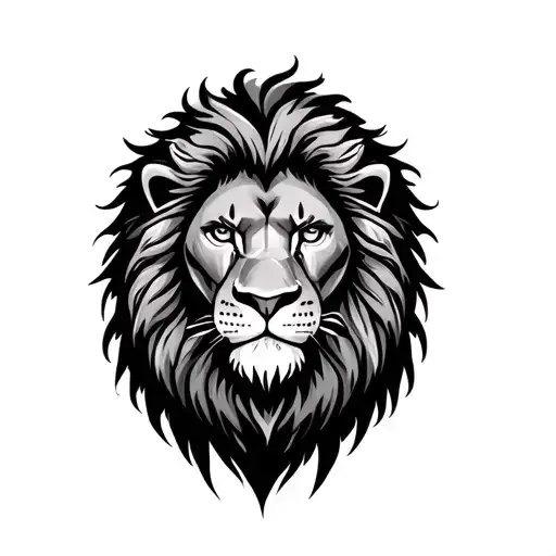 Lion Sin Of Pride tattoo design idea