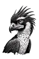 Harpy Eagle tattoo design idea