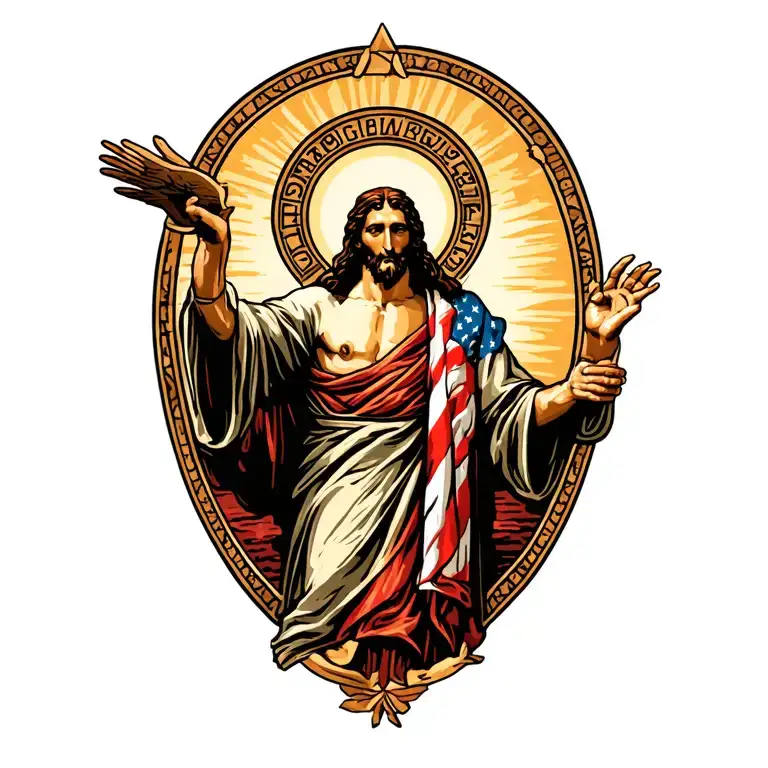 "I Greg Markus" "I Greg Markus" TouchDown Jesus tattoo design idea