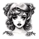 sissy tattoo design idea