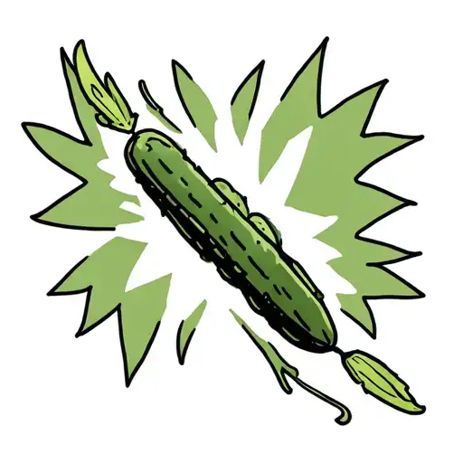 pickle rick tattoo design idea