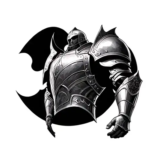 full armor of God tattoo design idea