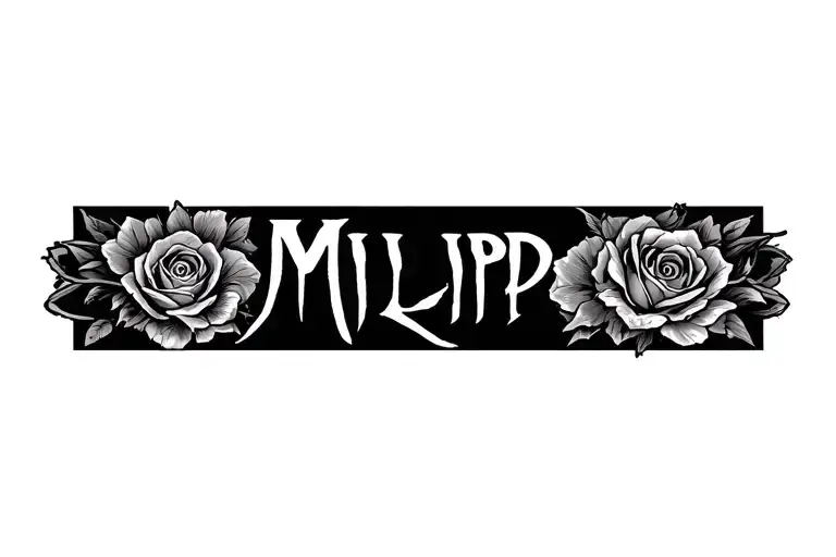 Millipde tattoo design idea