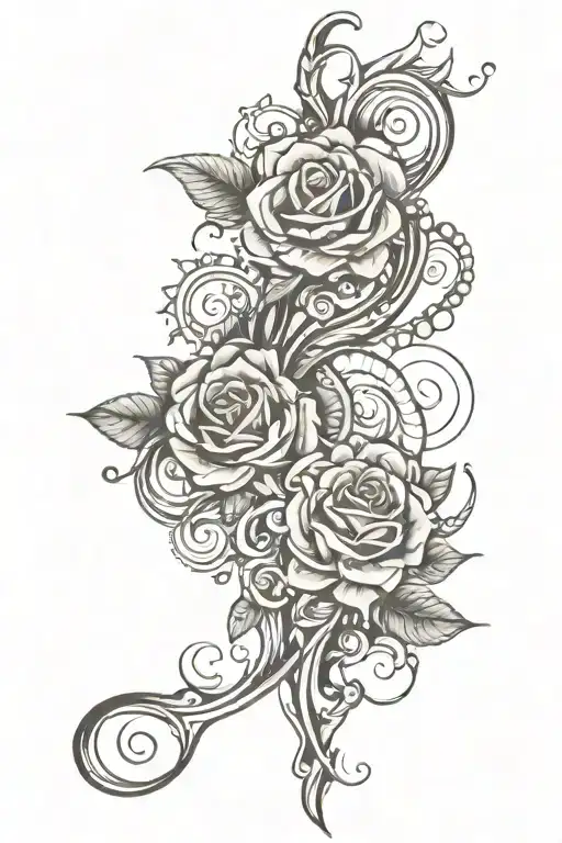 A tattoo song code for the forearm https://www.youtube.com/watch?v=e0_GctEzja8 with XRP tattoo design idea