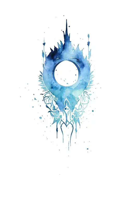 inspired by Elden ring tattoo and John wick Back tattoo tattoo design idea