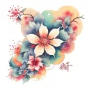 japan abstract tattoo tattoo design idea