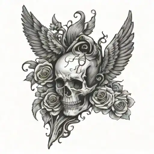 Whose heart is broken or who is married to someone else, yet he is still there, he has fallen on the face of other peopl tattoo design idea