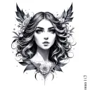 Tyche tattoo design idea