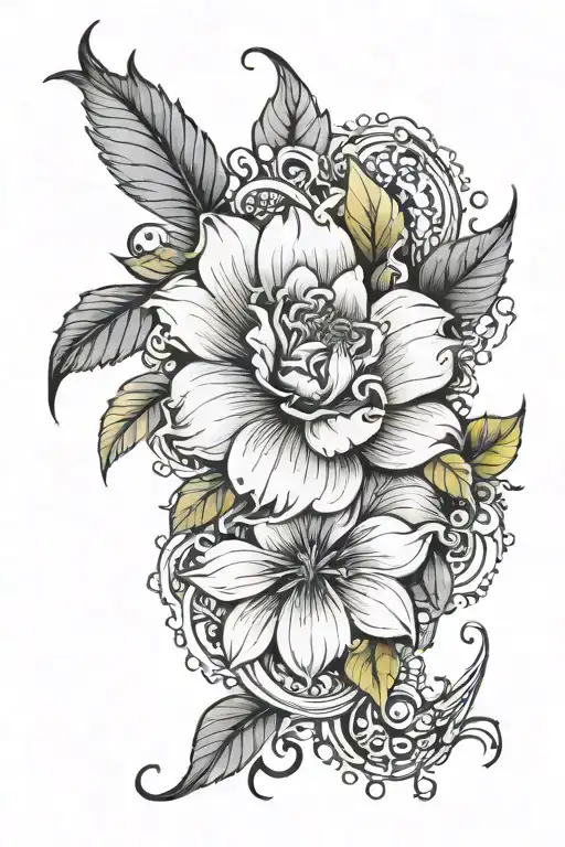 Filler tattoo design idea