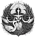 Air Sign tattoo design idea