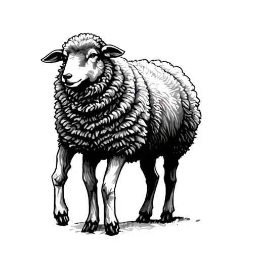 sheep in wolf's Clothing tattoo design idea