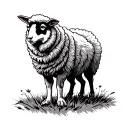 sheep in wolf's Clothing tattoo design idea
