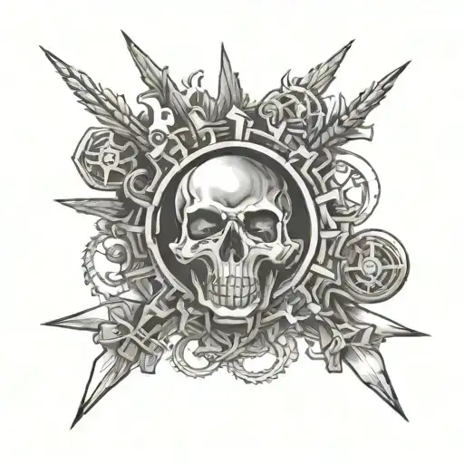 Rage Against The Machine tattoo design idea