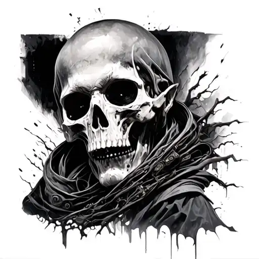 Death Stranding tattoo design idea