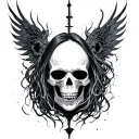 Death Stranding tattoo design idea