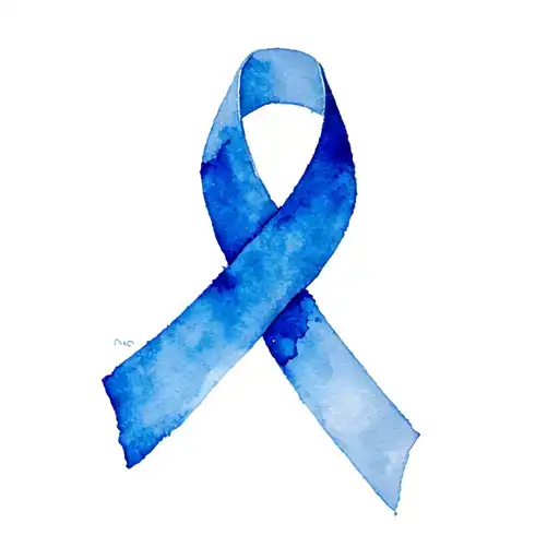 Colon Cancer memorial  tattoo design idea