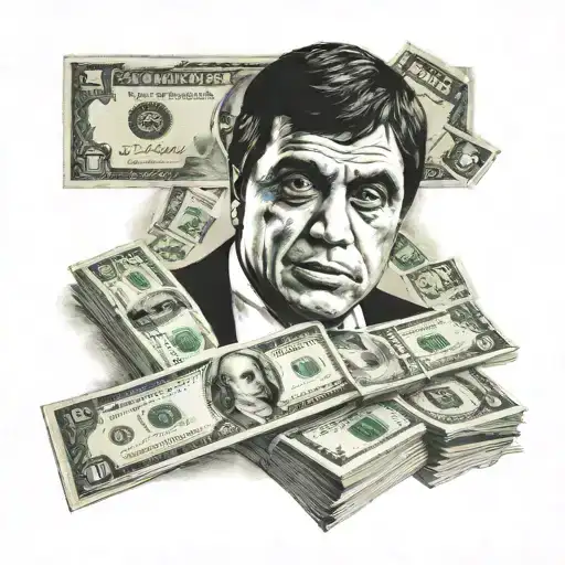 scarface money power tattoo design idea