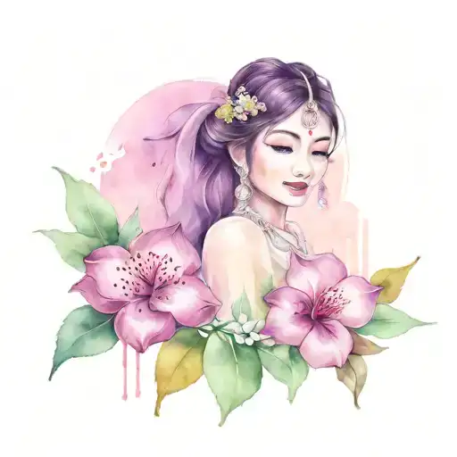 rajashri and calvin should be incorporated in a creative way tattoo design idea