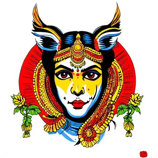 Tamil tattoo design idea