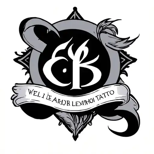 Latin Words tattoo design idea