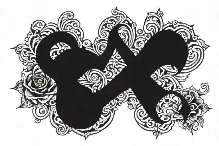 Service and Loyality tattoo design idea