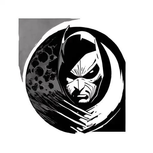 Moon Knight tattoo design idea