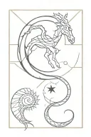 Aries sun sign Scorpio rising and moon   tattoo design idea