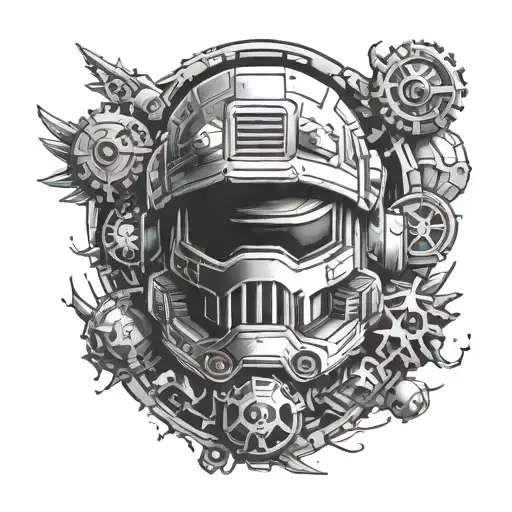 halo, gears of War, pokemon, mario tattoo design idea