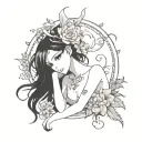 fear and madness tattoo design idea