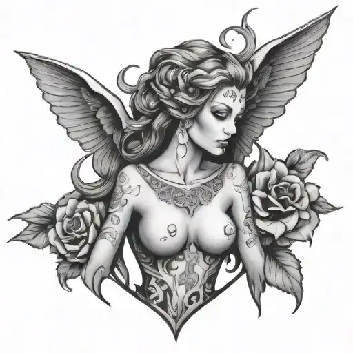 Lilith tattoo design idea
