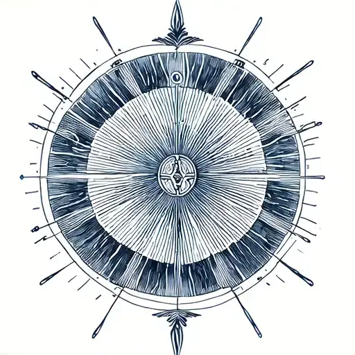 gemini aquarius constellation merging tattoo design idea