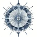 gemini aquarius constellation merging tattoo design idea