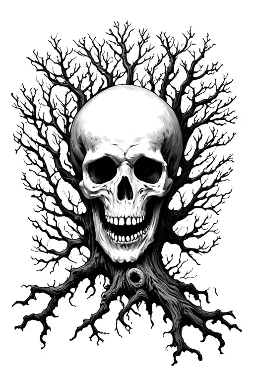 poison tree "who am I to judge another,when I myself walk as an imperfect man"-Luke 6:37 tattoo design idea