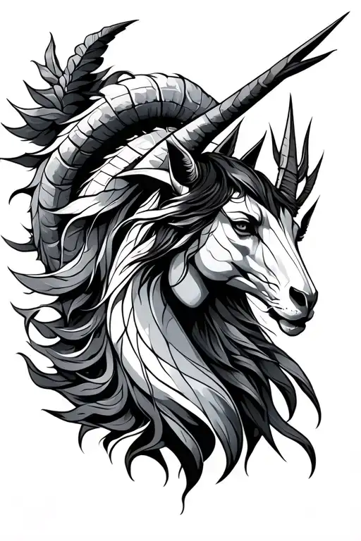 Gemini and Sagittarius and Capricorn. tattoo design idea