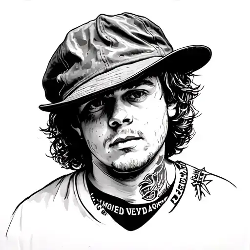 Mac Demarco tattoo design idea