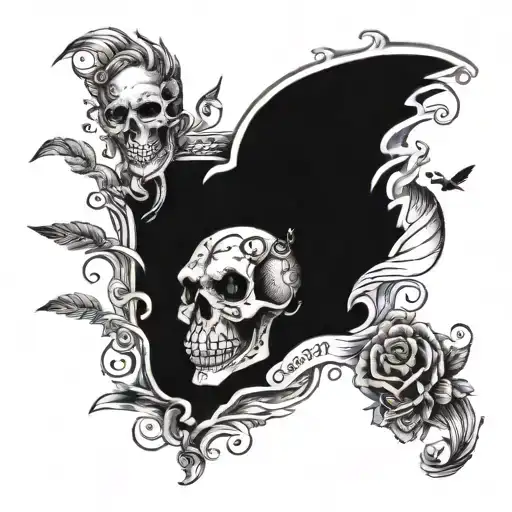 let's pretend we're numb tattoo design idea