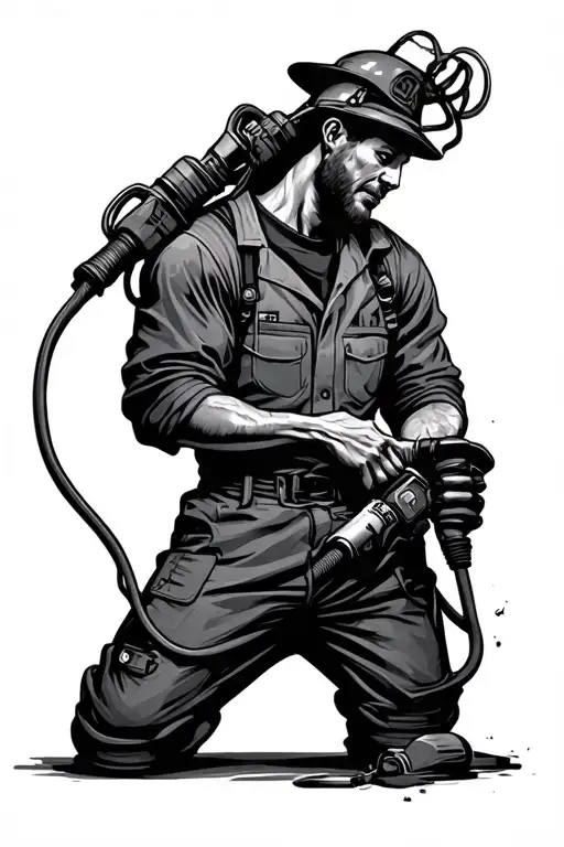 electrician tattoo design idea