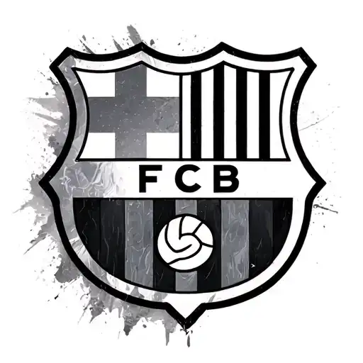 FC Barcelona tattoo design idea