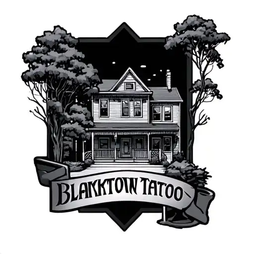 hometown tattoo design idea