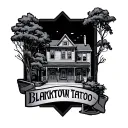 hometown tattoo design idea