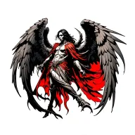 archangel uriel tattoo design idea