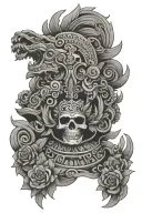 Mictecacihuatl tattoo design idea