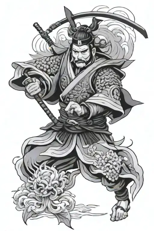 Shogun tattoo design idea