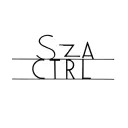 sza CTRL album title tattoo design idea
