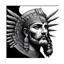 Sumerian tattoo design idea
