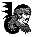 Sumerian tattoo design idea